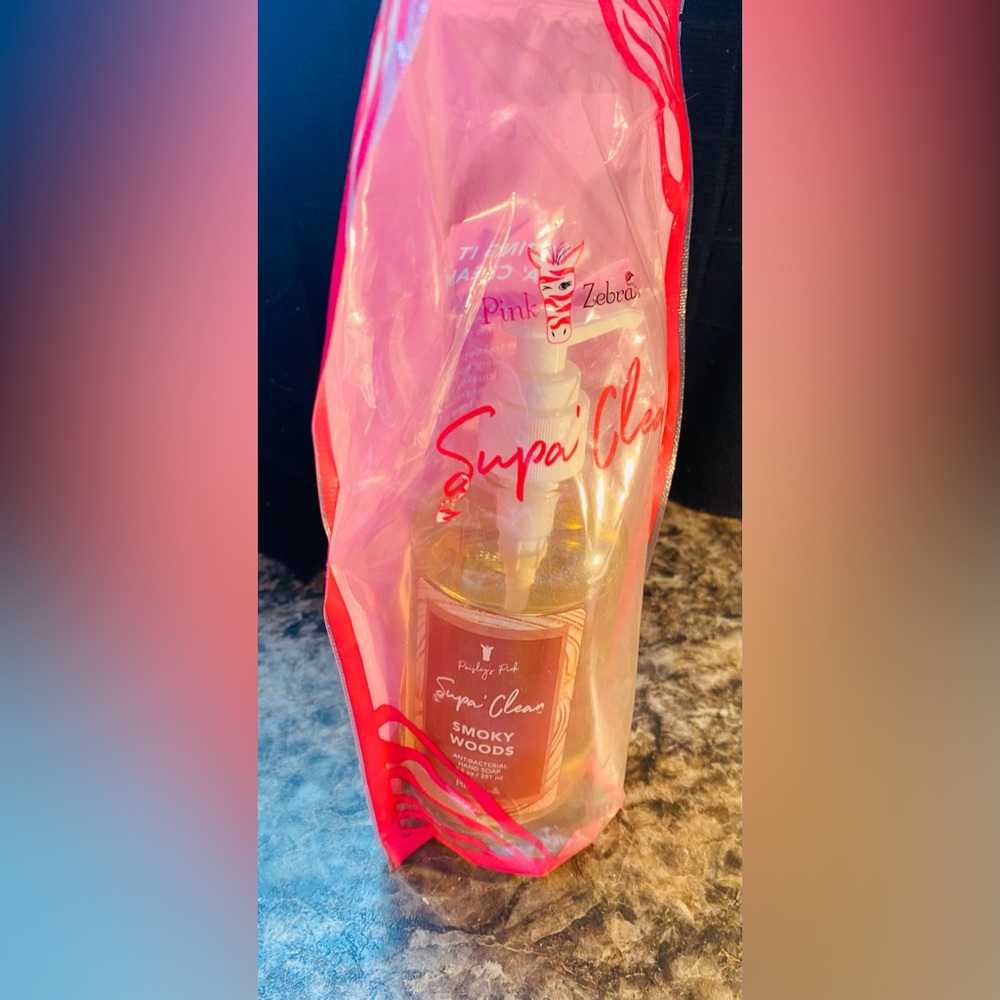 Pink Zebra handsoap